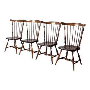 Vintage Windsor Dining Chairs Set of 4