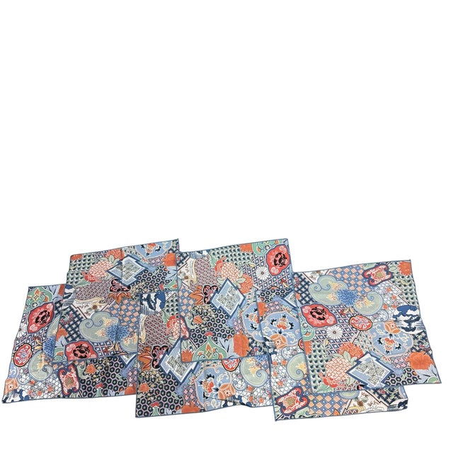 These could possibly be used as a placemat as well, for a small luncheon. These napkins were likely made by an individual...