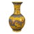Vintage Imperial Yellow Ground Vase With Dragon Motif For Sale