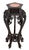 Chinese Chinese Hardwood and Marble Pedestal, 19th Century For Sale - Image 3 of 4