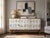 1930s sideboard covered with the same illustrations by C.A.M Lindman that Josef Frank used when he created his very well...