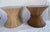 Tan Mid-Century Modern McGuire Round Wheat Bamboo Sheaf Base Side or Accent Tables - Two Available For Sale - Image 8 of 9