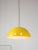 Yellow Metal Lamp, 1980s For Sale - Image 3 of 12