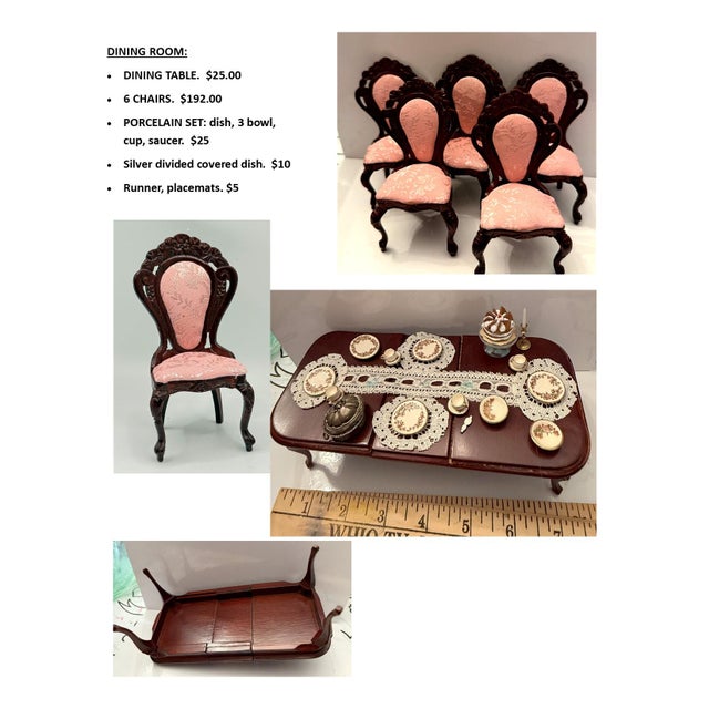Dollhouse. 1:12. Real Good Toys Newport Model. Finished. Furnished. For Sale - Image 14 of 18