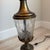 Stiffel Mid 20th Century Stiffel Hollywood Regency Brass & Cut Crystal Pineapple Lamp - With Original Shade For Sale - Image 4 of 7