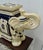 Ceramic Elephant Garden Stool Side Table Plant Stand Chinese Cream Blue For Sale - Image 12 of 15
