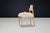Wood 1 of 100+ SE 119 Dining Chairs in Tibetan Ecru Sheepskin attributed to Egon Eiermann, 1950s For Sale - Image 7 of 10