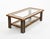 Mid-Century Modern Mid-Century Modern Rectangular Coffee Table in Leather and Glass, 1970s For Sale - Image 3 of 18