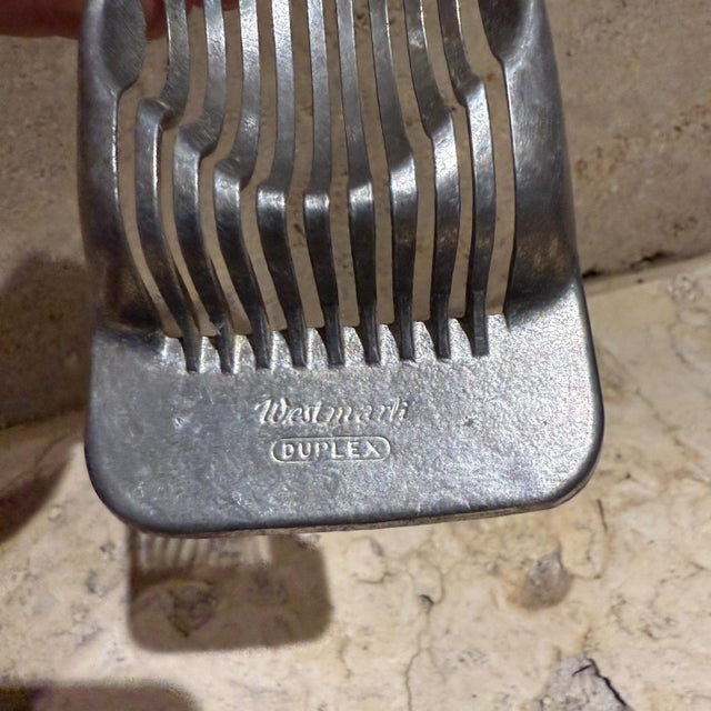 1950s German Duplex Egg Slicer Vintage For Sale - Image 4 of 12