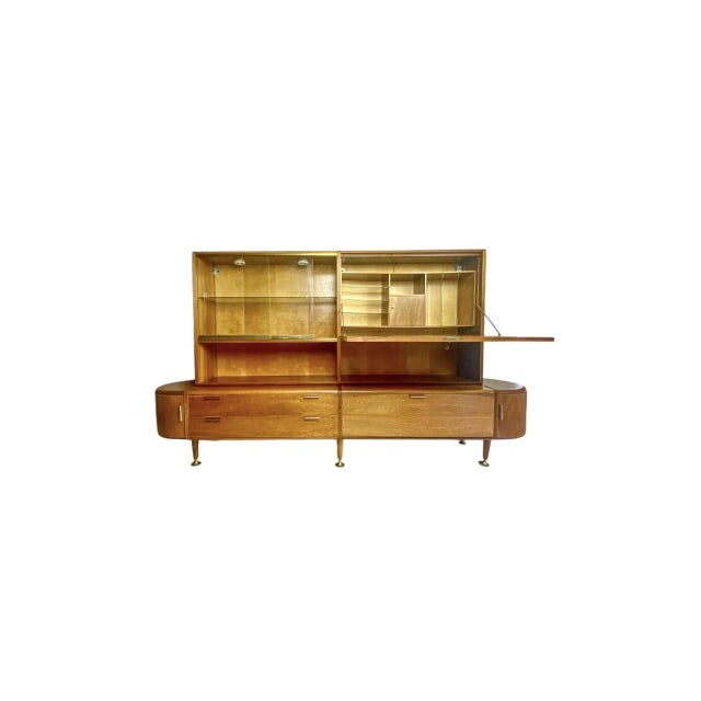 Sideboard with Desk by A.A.Patijn for Zijlstra Joure, 1950s For Sale - Image 11 of 11