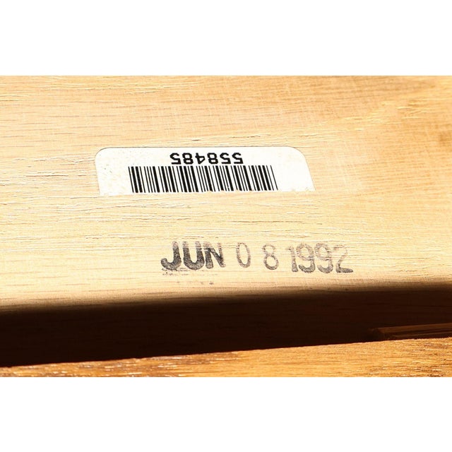 Stickley Mission Collection Oak China Cabinet With Strap Hardware For Sale - Image 9 of 18