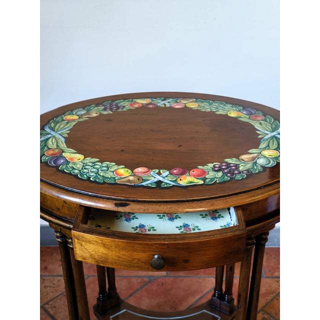 Wood Walnut Console Table by Vittorio Grifoni, Italy, 1970s For Sale - Image 7 of 11