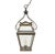 Italian Vintage Brass Lantern For Sale - Image 3 of 5