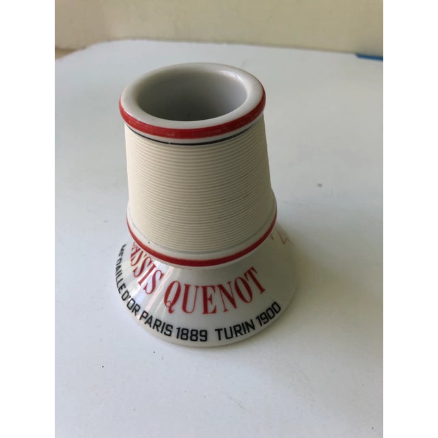 Ceramic 1900 Cassis Quenot French Porcelain Match Striker For Sale - Image 7 of 7