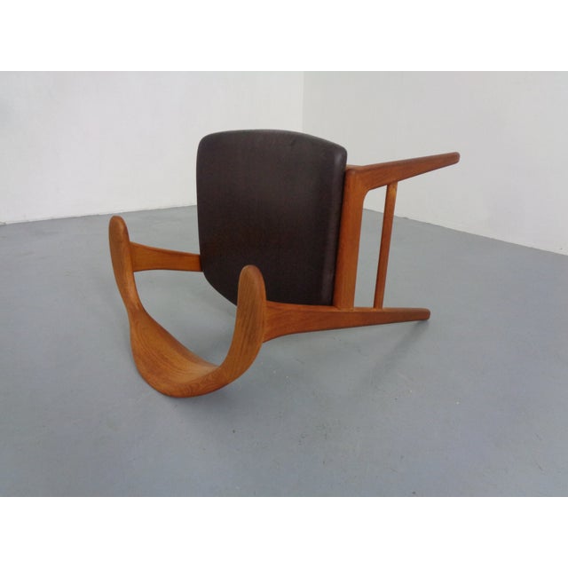 Teak Chair by Erik Kirkegaard for Høng Stolefabrik, Denmark, 1960s For Sale - Image 13 of 18