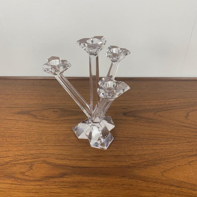 Crystal Candlestick from Villeroy & Boch, 1990s For Sale - Image 6 of 10