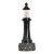 Vintage English Cornish Serpentine Stone Lighthouse Lamp For Sale