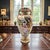 A large hand-painted Japanese export vase produced during the Taishō to early Shōwa period (circa 1910–1935), executed in...