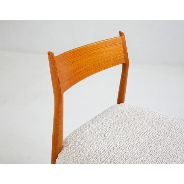 Wood Model 418 Chairs by Arne Vodder for Sibast, 1960s, Set of 4 For Sale - Image 7 of 11