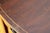 Wood Early 18th Century Federal Mahogany Pembroke Drop Leaf Table With Satinwood Inlaid Legs and Brass Pull For Sale - Image 7 of 9