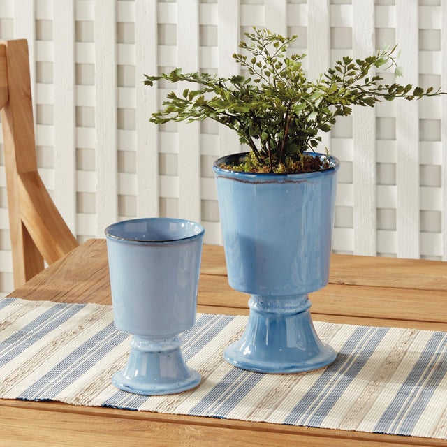 Kenneth Ludwig Chicago Kelcy Footed Cachepots, Set Of 2 For Sale - Image 4 of 6