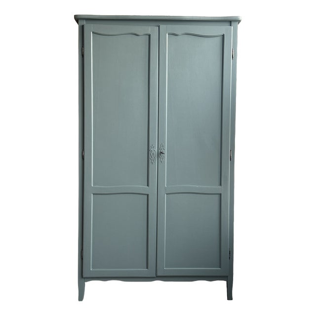 Vintage Wardrobe with Hanging Space, 1950s For Sale