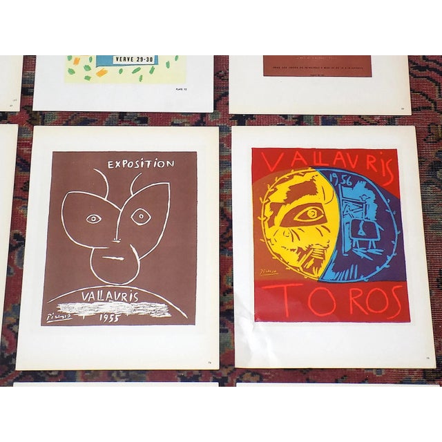1960s Vintage Mid Century Modern Picasso Lithographs - Set of 12 For Sale - Image 5 of 9