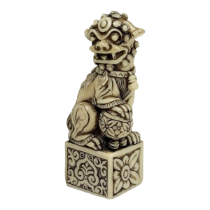 Vintage Resin Foo Dog Figure
