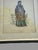 Traditional Antique Oriental Colored Lithograph Mandarin Prints Man & Woman of Royalty - Set of 2 For Sale - Image 3 of 8