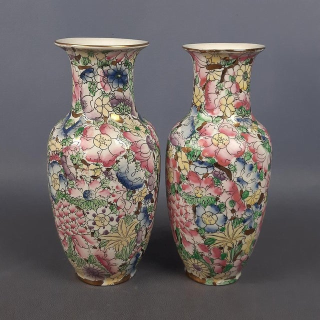 Chinese Ceramic Vases, 1940s, Set of 2 For Sale - Image 16 of 16