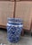 Late 20th Century Vintage Chinese Blue and White Garden Stool For Sale In Houston - Image 6 of 9