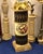 Baroque Baroque-Style Black Porcelain Vase With Marble Pedestal & Gold Leaf Details For Sale - Image 3 of 8