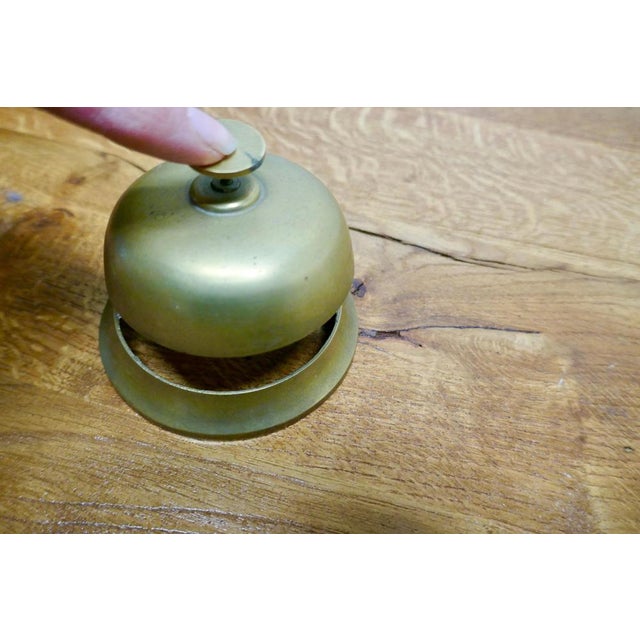 Victorian Brass Reception Desk Bell, 1890 For Sale - Image 6 of 7
