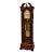 Ridgeway Cherry Grandfather Clock Vintage Brass Dial Moving Moon Phase Windsor For Sale