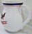 1970s Hand-Painted Italian Pottery Pitcher With Eagle Motif – Vintage Americana Jug For Sale - Image 4 of 11