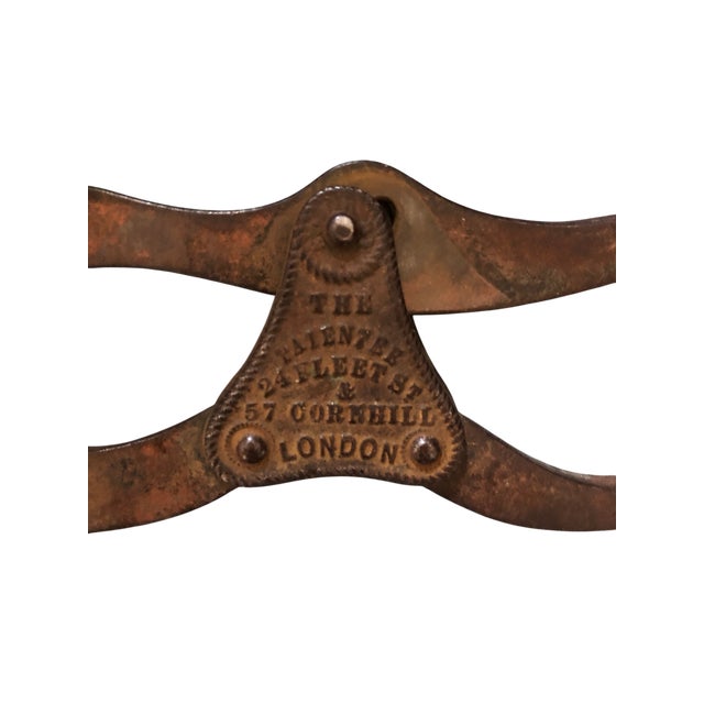Black Antique Corkscrew Patent from Lund & Hipkins, London, 1855, Set of 2 For Sale - Image 8 of 10