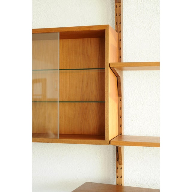 Modular Wall System in Teak, Denmark, 1960s For Sale - Image 8 of 18
