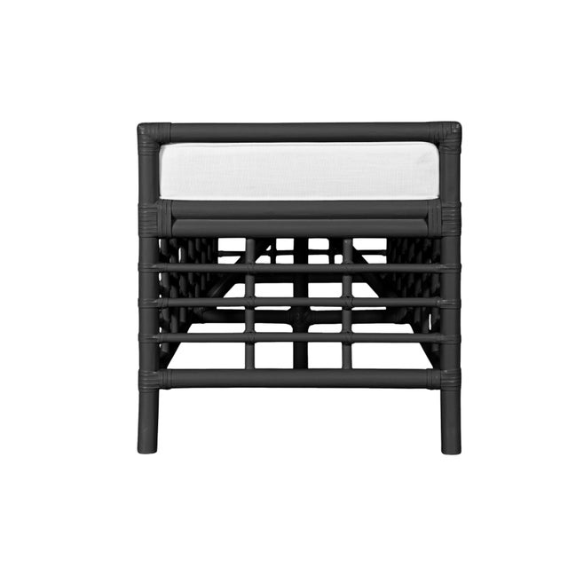 Luna Bench - Black For Sale In West Palm - Image 6 of 7