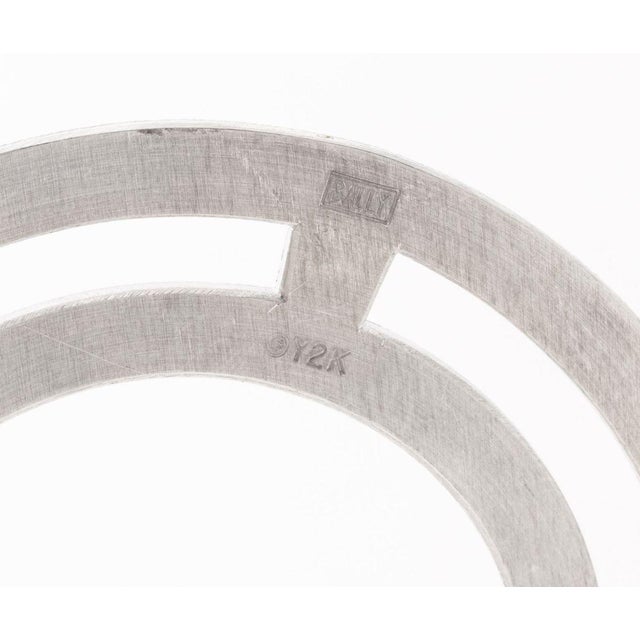 Boris Bally Recycled Street Sign Brooch, 2000 For Sale In New York - Image 6 of 6