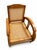 Vintage Art Deco Armchair in Teakwith Hand-Woven French Rattan, 1920s, Set of 2, in Flawless conditions. Designed 1920 to...