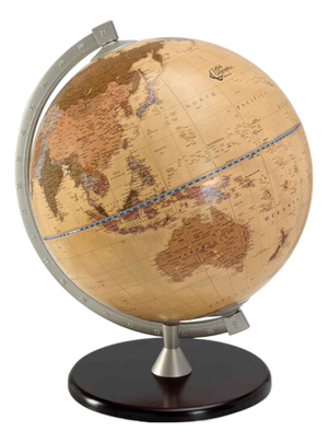 James Cook Globe by Zoffoli Mappamondi