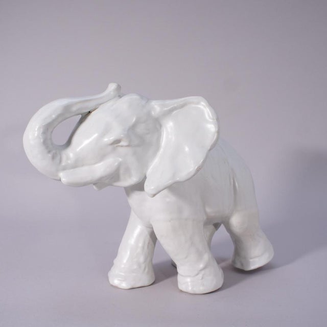 Ceramic Elephant by Anna-Lisa Thomson for Ekeby, Sweden, 1950s, in Flawless conditions. Designed 1950 to 1959 I have...