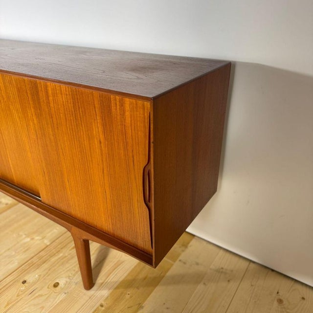Wood Vintage Danish Sideboard in Teak, 1960s For Sale - Image 7 of 13