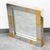 1960s Mid Century Modern Mirror Wall Art Chrome Brass Gold Paul Evans Cityscape Square For Sale - Image 5 of 12