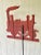 Figurative Early 20th Century Wind Vane in the Form of a Locomotive Steam Train For Sale - Image 3 of 5