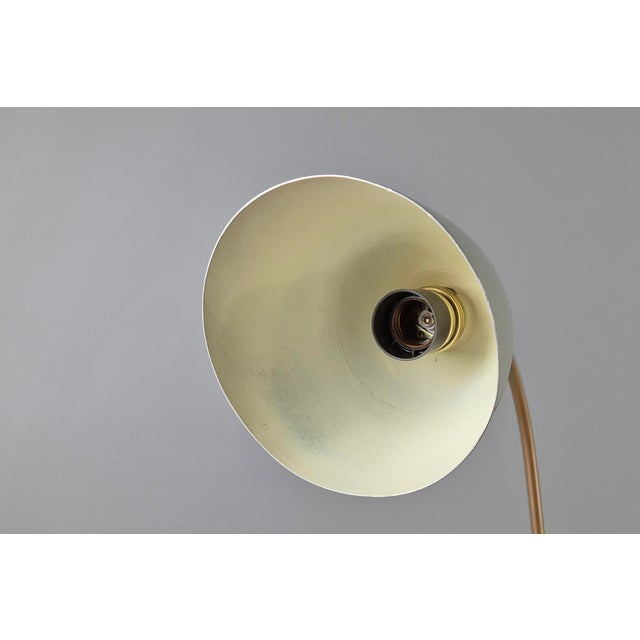 Green Swiss Bauhaus Modernist Table or Wall Lamp by Christian Dell for Le Phare Lausanne, 1930s For Sale - Image 8 of 18