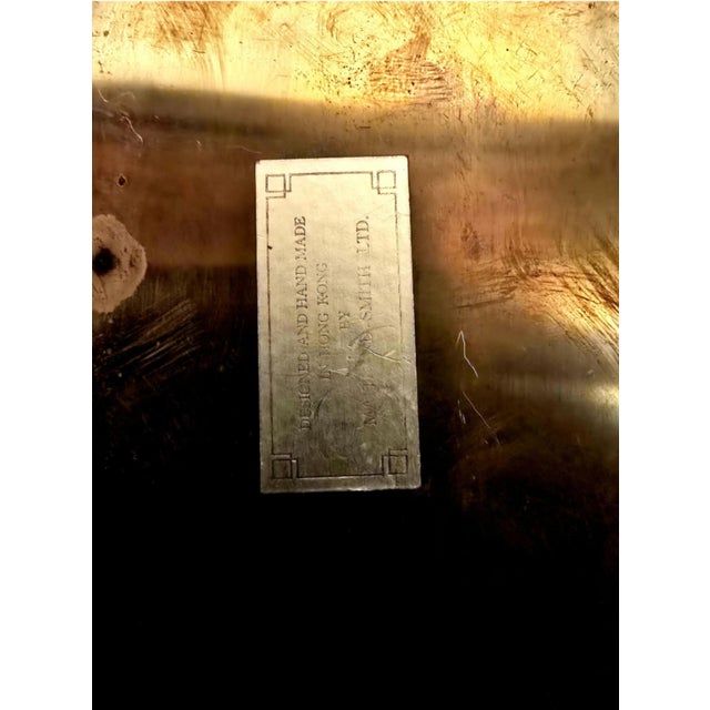 Metal Maitland-Smith Hessian Soldier Style Brass Doorstop For Sale - Image 7 of 8
