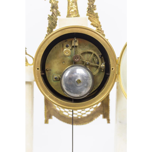 Directoire Period Portico Clock For Sale - Image 6 of 13