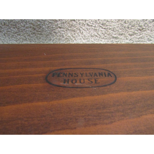 Pennsylvania House Solid Cherry King Size Poster Bed For Sale - Image 11 of 12