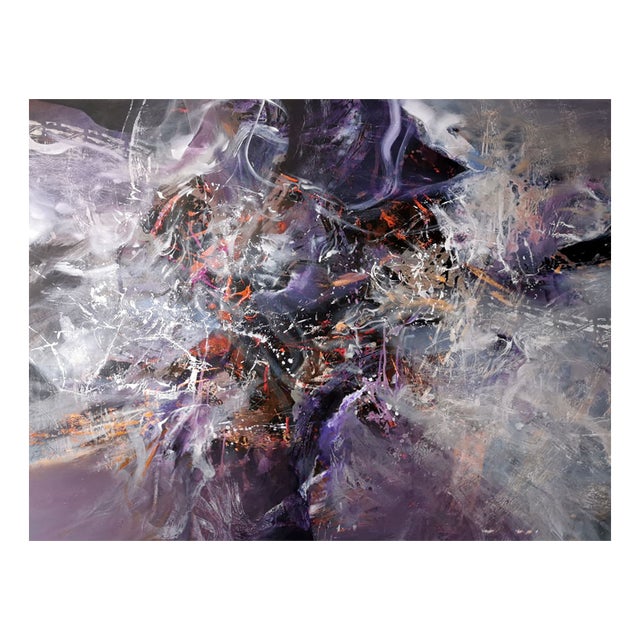 Ovidiu Kloska, The Morning Dreams of Alice, 1977, Acrylic on Canvas For Sale